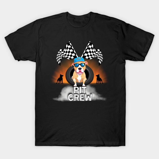 Pit Crew T-Shirt by Kenny The Bartender's Tee Emporium